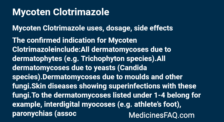 Mycoten Clotrimazole