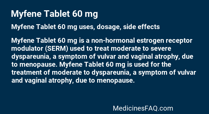 Myfene Tablet 60 mg
