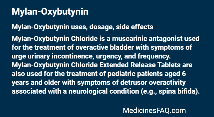 Mylan-Oxybutynin