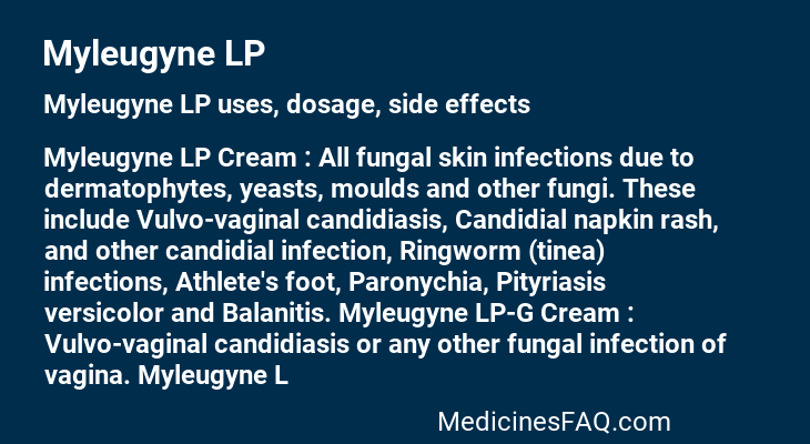 Myleugyne LP