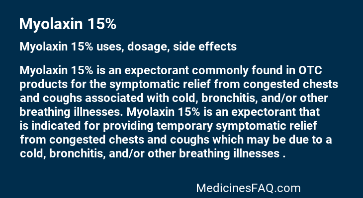 Myolaxin 15%