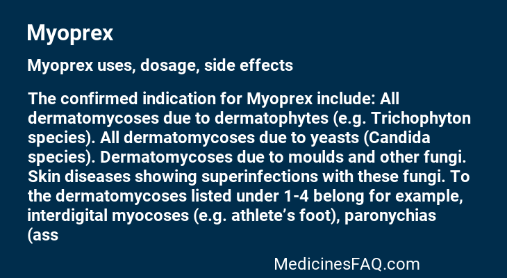 Myoprex
