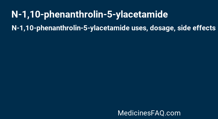 N-1,10-phenanthrolin-5-ylacetamide