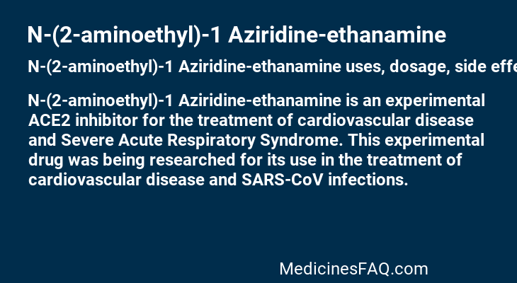N-(2-aminoethyl)-1 Aziridine-ethanamine