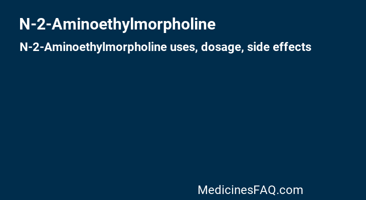 N-2-Aminoethylmorpholine