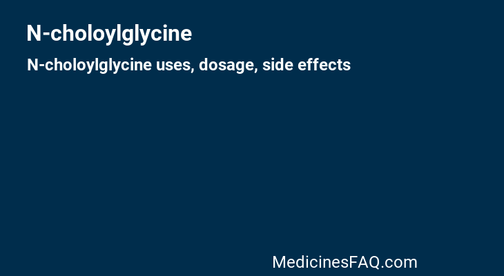 N-choloylglycine