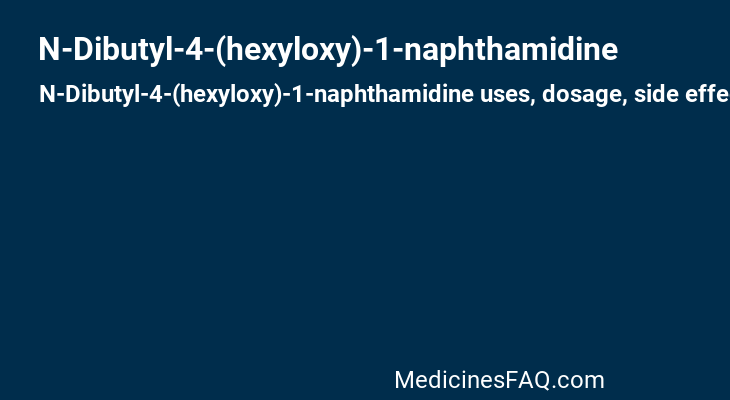 N-Dibutyl-4-(hexyloxy)-1-naphthamidine
