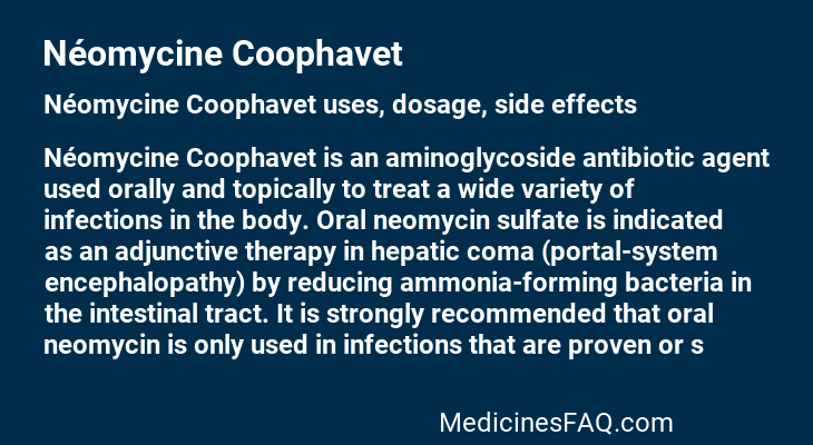 Néomycine Coophavet