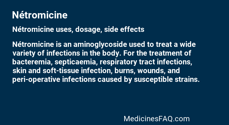 Nétromicine