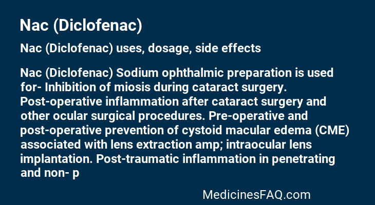 Nac (Diclofenac)