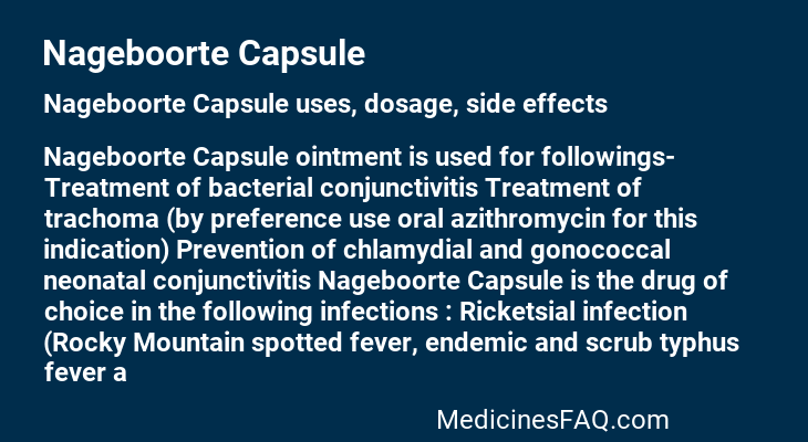 Nageboorte Capsule