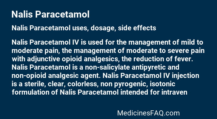 Nalis Paracetamol