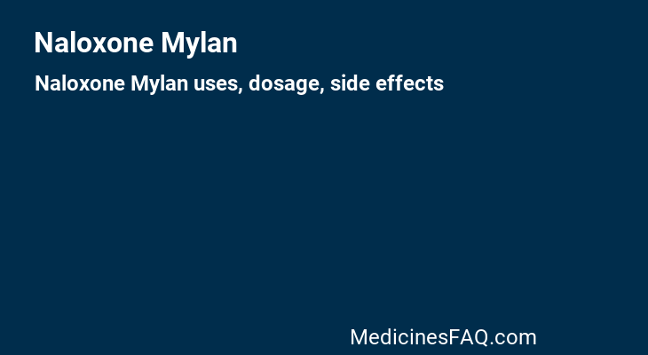 Naloxone Mylan