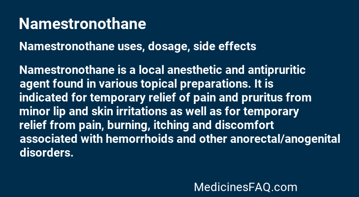 Namestronothane