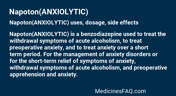 Napoton(ANXIOLYTIC)