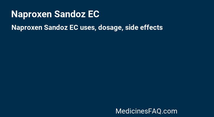 Naproxen Sandoz EC