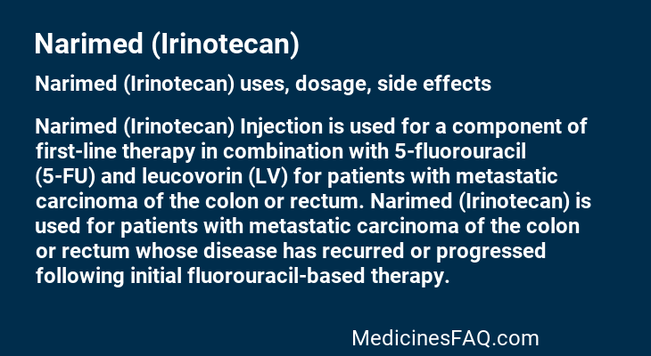 Narimed (Irinotecan)