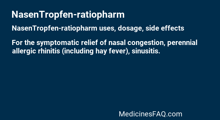 NasenTropfen-ratiopharm