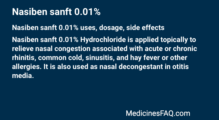 Nasiben sanft 0.01%