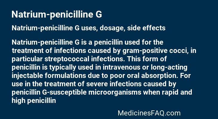 Natrium-penicilline G