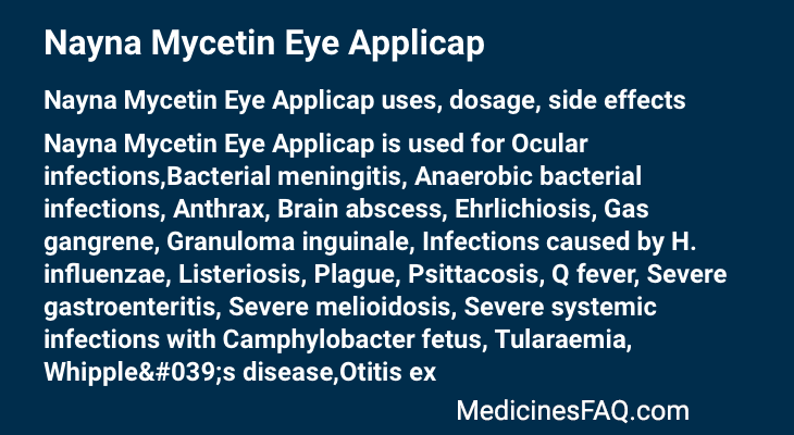 Nayna Mycetin Eye Applicap