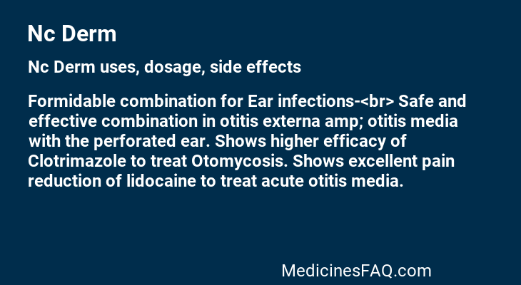 Nc Derm