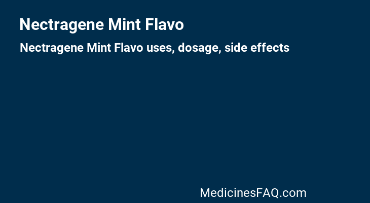 Nectragene Mint Flavo