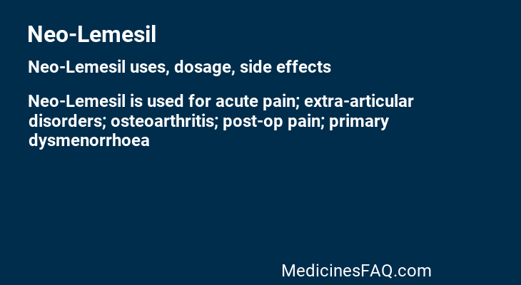 Neo-Lemesil