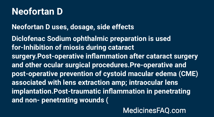 Neofortan D