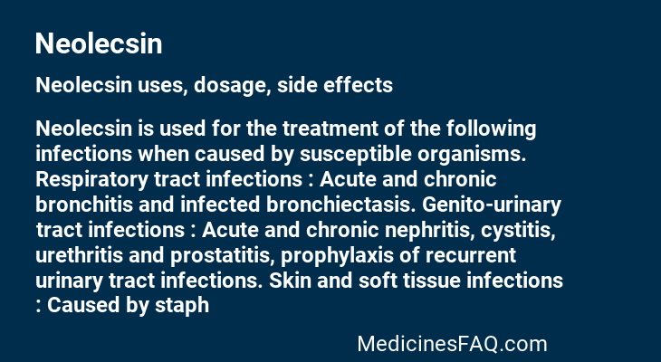 Neolecsin