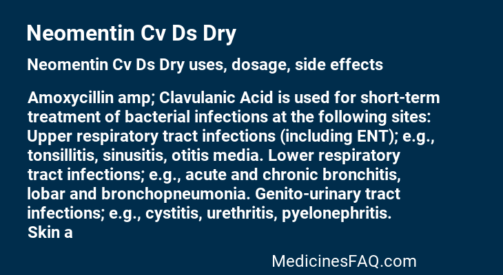 Neomentin Cv Ds Dry