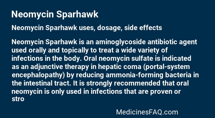 Neomycin Sparhawk