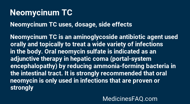 Neomycinum TC