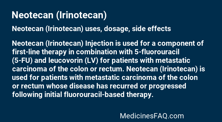 Neotecan (Irinotecan)