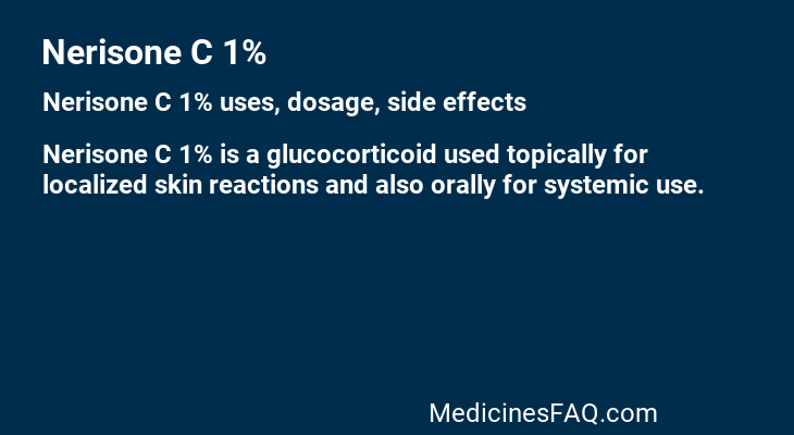 Nerisone C 1%