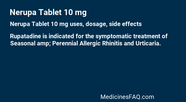 Nerupa Tablet 10 mg