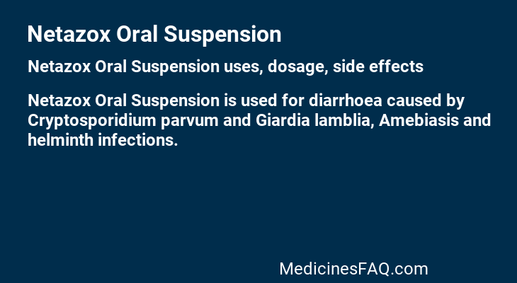 Netazox Oral Suspension