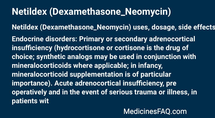 Netildex (Dexamethasone_Neomycin)