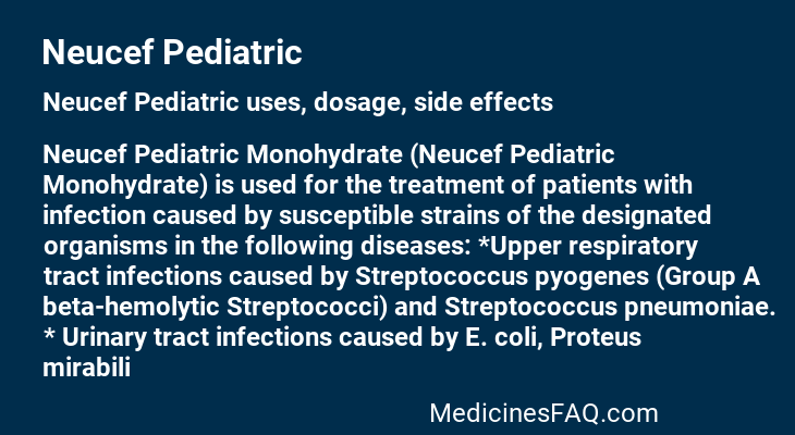 Neucef Pediatric