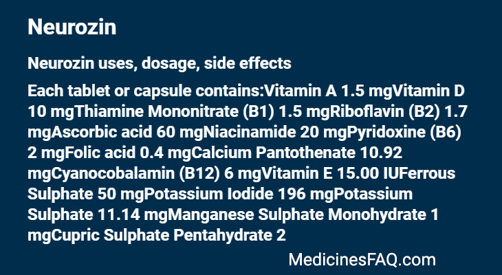 Neurozin