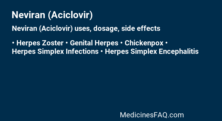 Neviran (Aciclovir)