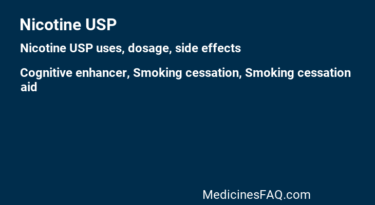 Nicotine USP
