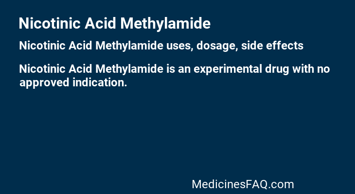 Nicotinic Acid Methylamide