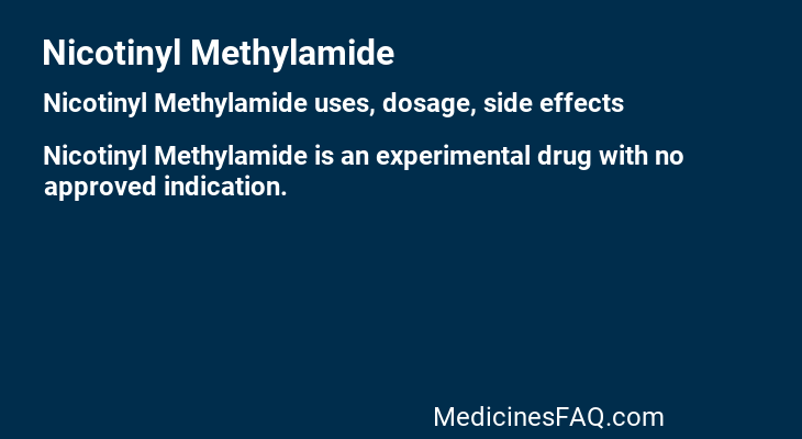 Nicotinyl Methylamide