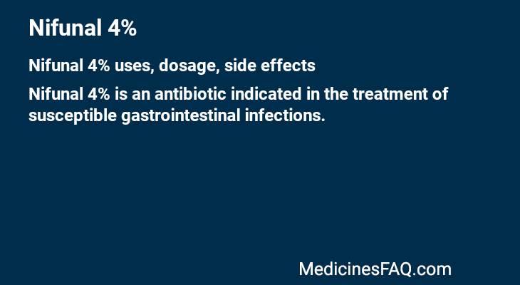 Nifunal 4%