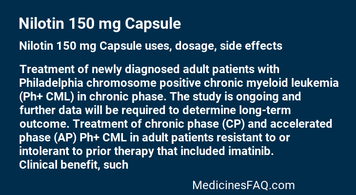 Nilotin 150 mg Capsule