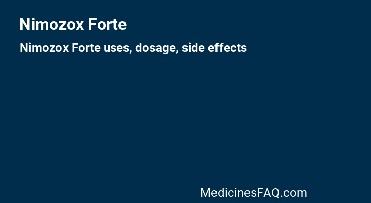 Nimozox Forte