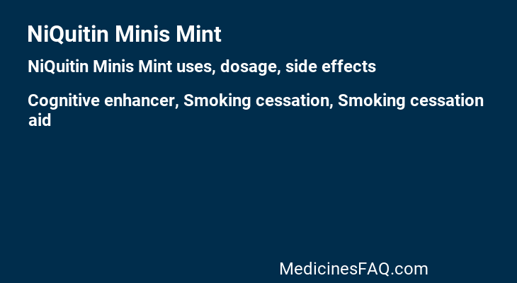 NiQuitin Minis Mint