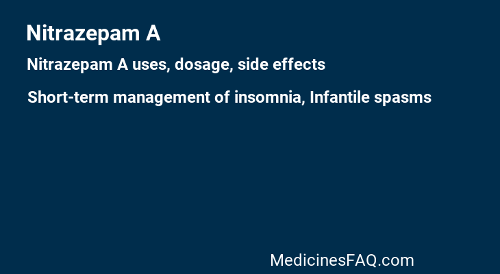 Nitrazepam A