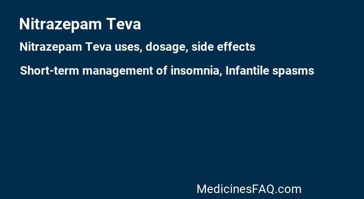 Nitrazepam Teva